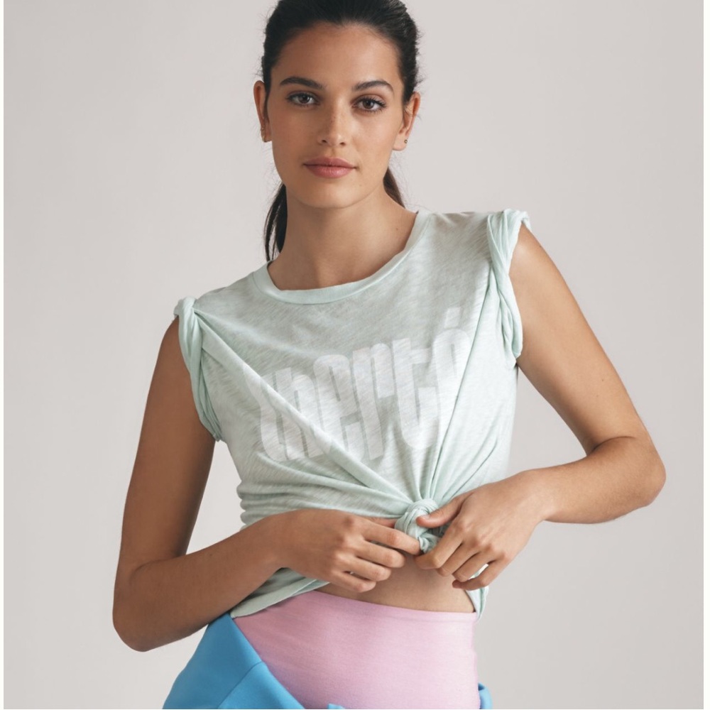 Sundry Liberté Crew-Neck Boxy Graphic Tee XL Anthro